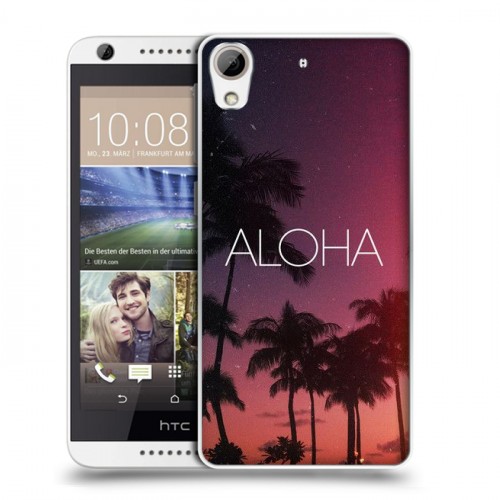 Дизайнерский пластиковый чехол для HTC Desire 626 Hawaii