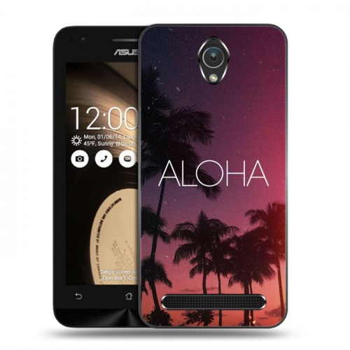 Дизайнерский пластиковый чехол для ASUS Zenfone Go Hawaii