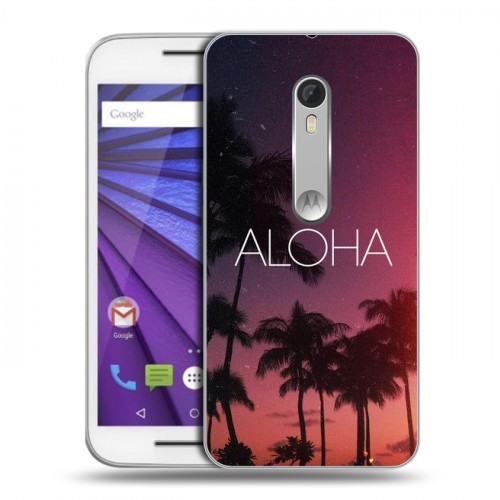 Дизайнерский пластиковый чехол для Lenovo Moto G Hawaii