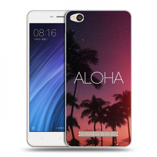 Дизайнерский силиконовый чехол для Xiaomi RedMi 4A Hawaii