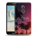 Дизайнерский силиконовый чехол для Alcatel A7 Hawaii