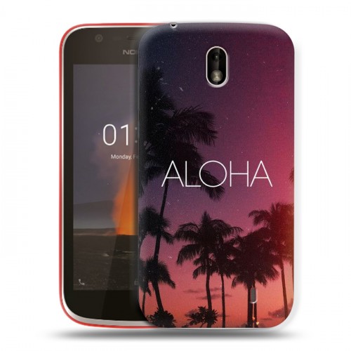 Дизайнерский пластиковый чехол для Nokia 1 Hawaii