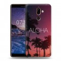 Дизайнерский пластиковый чехол для Nokia 7 Plus Hawaii