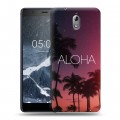 Дизайнерский силиконовый чехол для Nokia 3.1 Hawaii