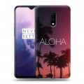 Дизайнерский пластиковый чехол для OnePlus 7 Hawaii