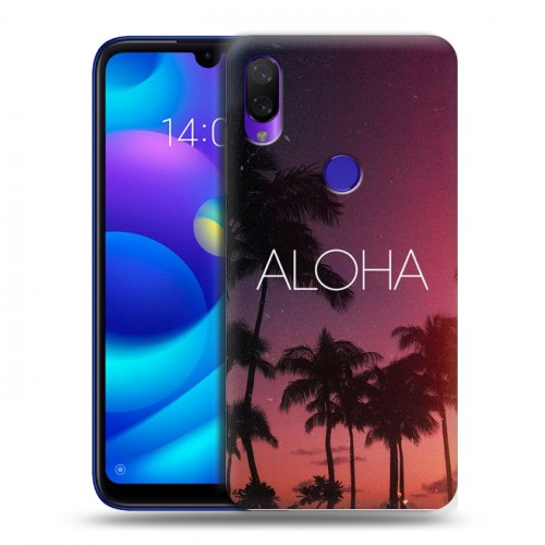 Дизайнерский пластиковый чехол для Xiaomi Mi Play Hawaii