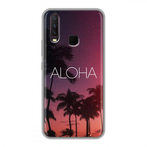 Дизайнерский силиконовый чехол для Vivo Y17 Hawaii