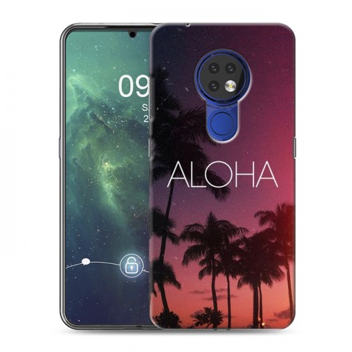 Дизайнерский силиконовый чехол для Nokia 6.2 Hawaii