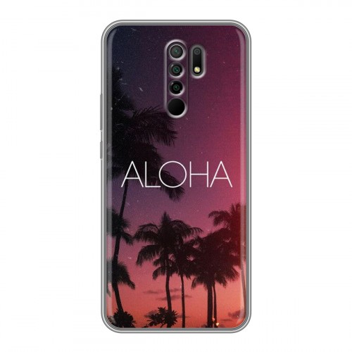 Дизайнерский силиконовый чехол для Xiaomi RedMi 9 Hawaii