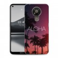 Дизайнерский силиконовый чехол для Nokia 3.4 Hawaii