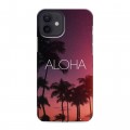 Дизайнерский силиконовый чехол для Iphone 12 Hawaii