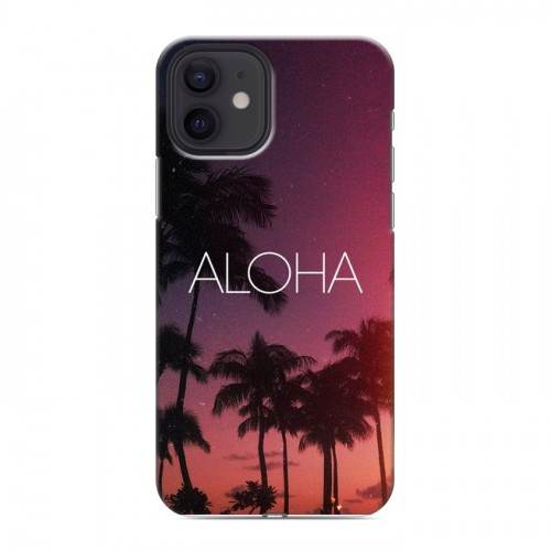 Дизайнерский силиконовый чехол для Iphone 12 Hawaii