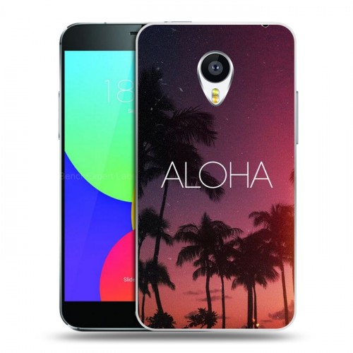 Дизайнерский пластиковый чехол для Meizu MX4 Hawaii