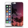 Дизайнерский силиконовый чехол для Iphone 6 Plus/6s Plus Hawaii