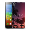 Дизайнерский пластиковый чехол для Lenovo A6000 Hawaii