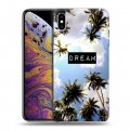 Дизайнерский силиконовый чехол для Iphone Xs Max Hawaii