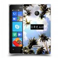 Дизайнерский пластиковый чехол для Microsoft Lumia 435 Hawaii