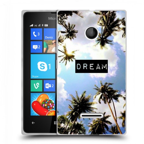 Дизайнерский пластиковый чехол для Microsoft Lumia 435 Hawaii