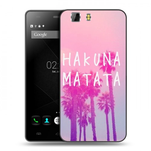 Дизайнерский силиконовый чехол для Doogee X5 Hawaii