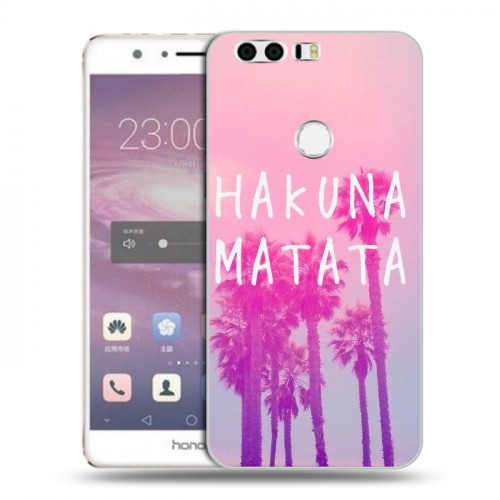 Дизайнерский пластиковый чехол для Huawei Honor 8 Hawaii