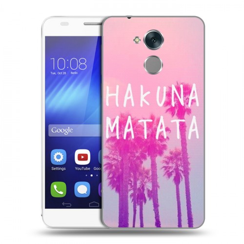 Дизайнерский пластиковый чехол для Huawei Honor 6C Hawaii