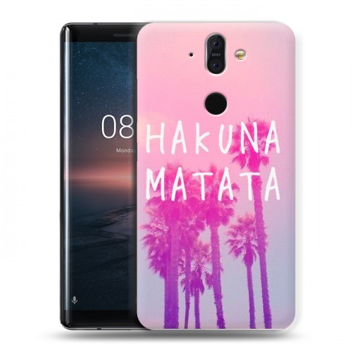 Дизайнерский силиконовый чехол для Nokia 8 Sirocco Hawaii