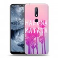 Дизайнерский пластиковый чехол для Nokia 6.1 Plus Hawaii