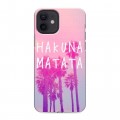 Дизайнерский силиконовый чехол для Iphone 12 Hawaii