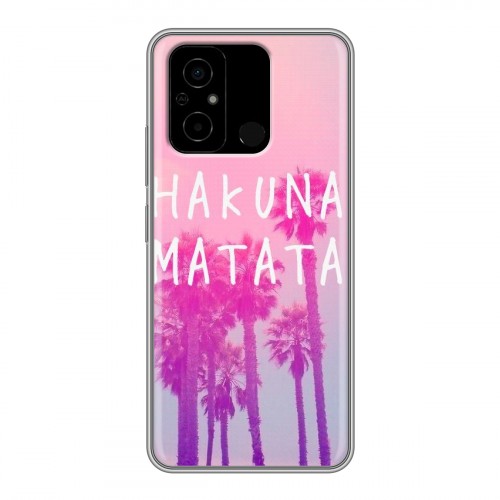 Дизайнерский силиконовый чехол для Xiaomi Poco C55 Hawaii