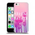 Дизайнерский пластиковый чехол для Iphone 5c Hawaii