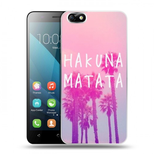 Дизайнерский пластиковый чехол для Huawei Honor 4X Hawaii