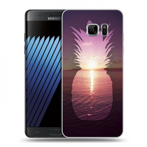 Дизайнерский пластиковый чехол для Samsung Galaxy Note 7 Hawaii