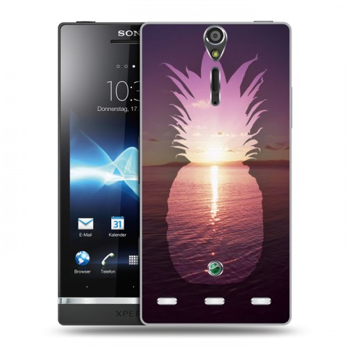 Дизайнерский пластиковый чехол для Sony Xperia S Hawaii