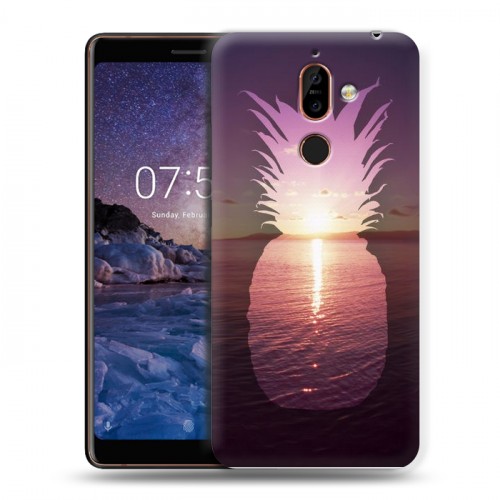 Дизайнерский пластиковый чехол для Nokia 7 Plus Hawaii