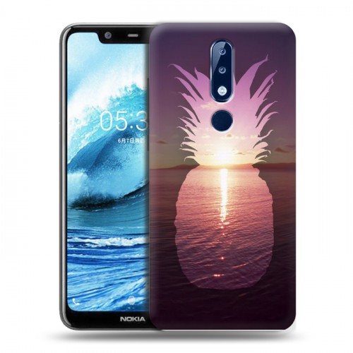 Дизайнерский силиконовый чехол для Nokia 5.1 Plus Hawaii