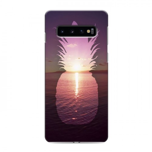 Дизайнерский силиконовый чехол для Samsung Galaxy S10 Hawaii