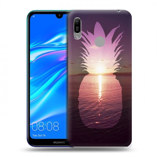 Дизайнерский пластиковый чехол для Huawei Y6 (2019) Hawaii