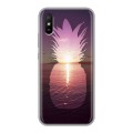 Дизайнерский силиконовый с усиленными углами чехол для Xiaomi RedMi 9A Hawaii