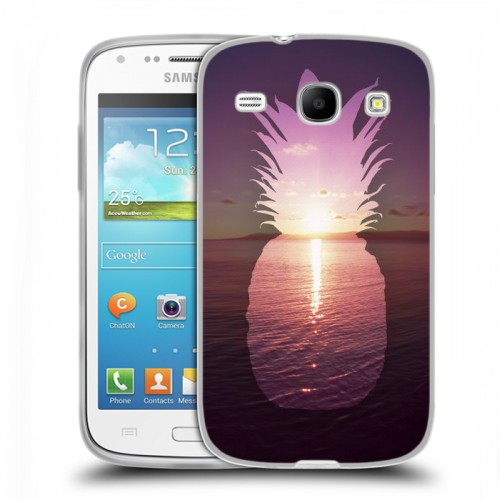 Дизайнерский силиконовый чехол для Samsung Galaxy Core Hawaii