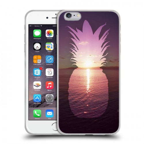 Дизайнерский силиконовый чехол для Iphone 6 Plus/6s Plus Hawaii