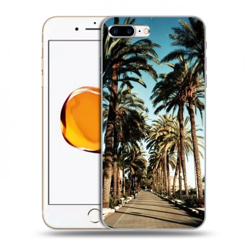 Дизайнерский силиконовый чехол для Iphone 7 Plus / 8 Plus Hawaii