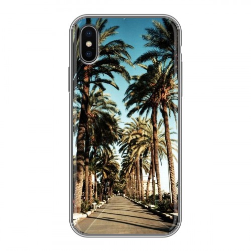 Дизайнерский силиконовый чехол для Iphone x10 Hawaii