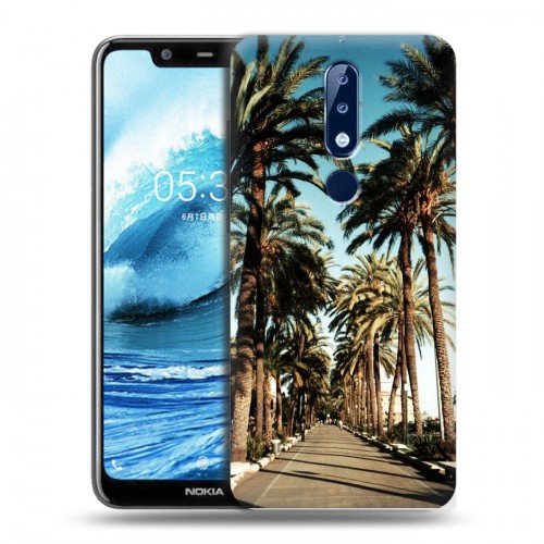 Дизайнерский силиконовый чехол для Nokia 5.1 Plus Hawaii