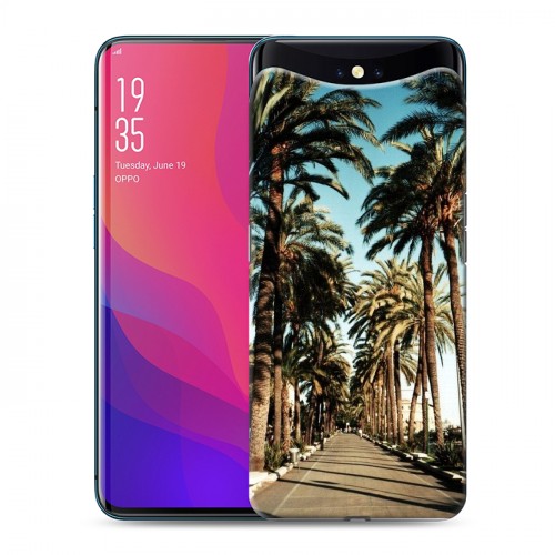 Дизайнерский силиконовый чехол для OPPO Find X Hawaii