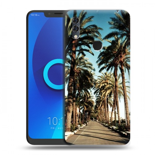 Дизайнерский силиконовый чехол для Alcatel 5V Hawaii