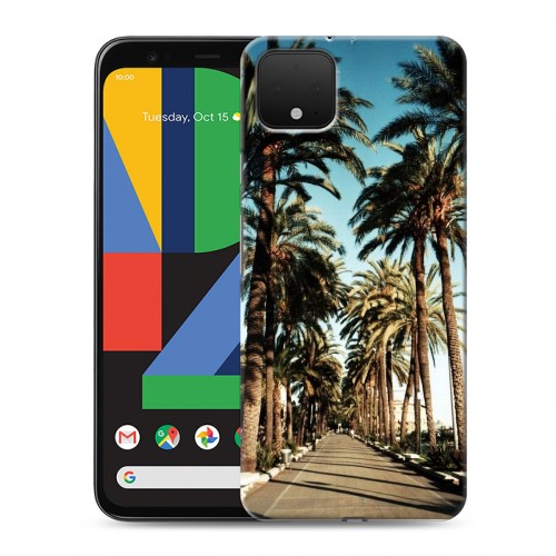 Дизайнерский пластиковый чехол для Google Pixel 4 Hawaii