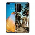 Дизайнерский пластиковый чехол для Huawei P40 Hawaii