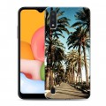 Дизайнерский силиконовый чехол для Samsung Galaxy M01 Hawaii