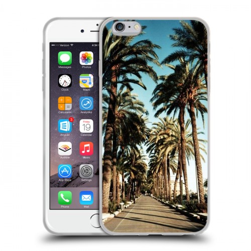 Дизайнерский силиконовый чехол для Iphone 6 Plus/6s Plus Hawaii