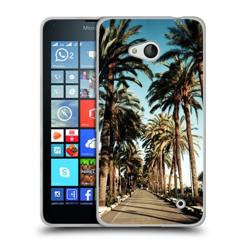 Дизайнерский пластиковый чехол для Microsoft Lumia 640 Hawaii